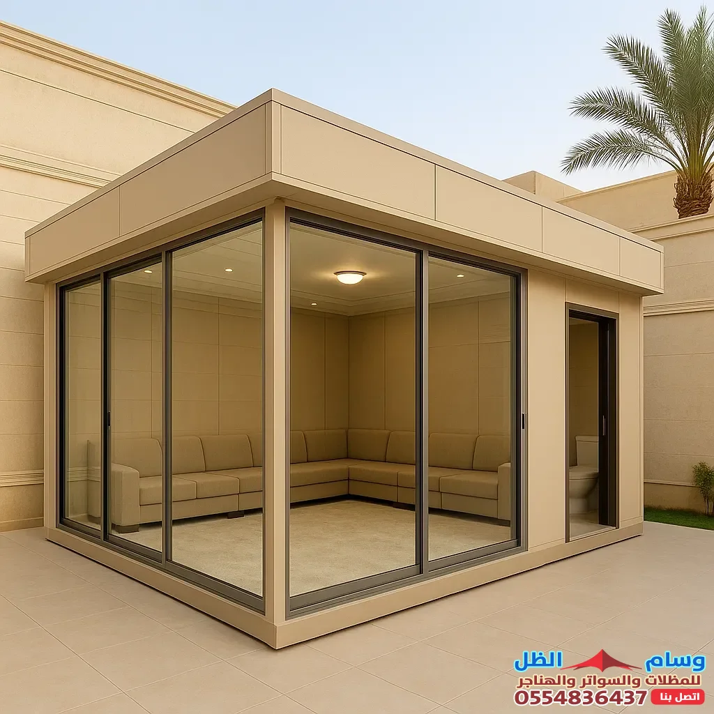 مجالس خارجية سندوتش بنل جدة: دليل التصميم، التكلفة، وأفضل المقاولين 2026