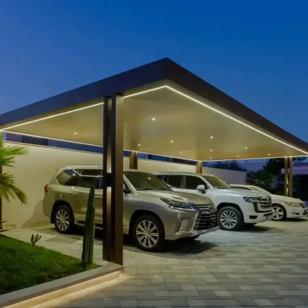 أفضل مظلات سيارات بجدة2026|تصاميم حديثة بضمان 15 سنة وأسعار تنافسية