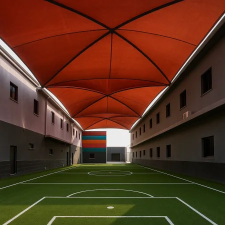 مظلات ملاعب جدة حي الرحيلي | تركيب مظلات ملاعب مدارس بأسعار تنافسية