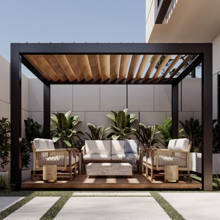 مظلات حدائق خارجية جدة حي البلد | تركيب احدث تصاميم البرجولات الفاخرة