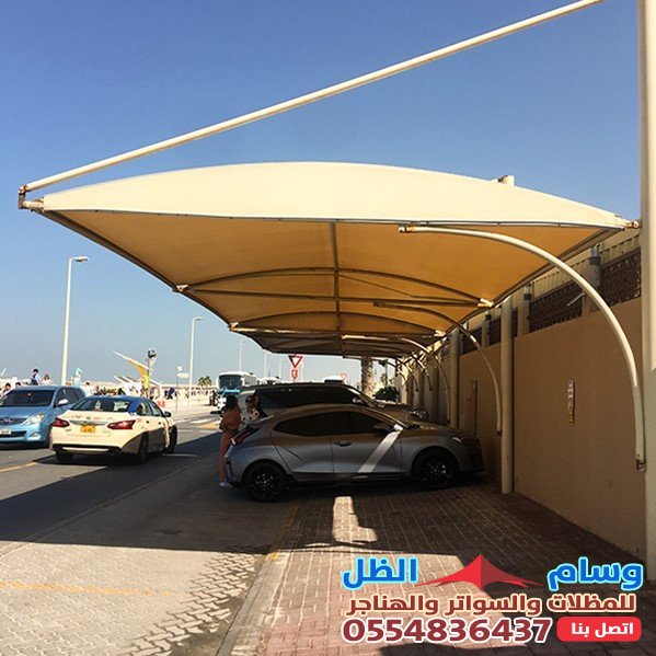 مظلات الأقمشة تزيّن حي النسيم بجدة : واحات من الظل والأناقة.