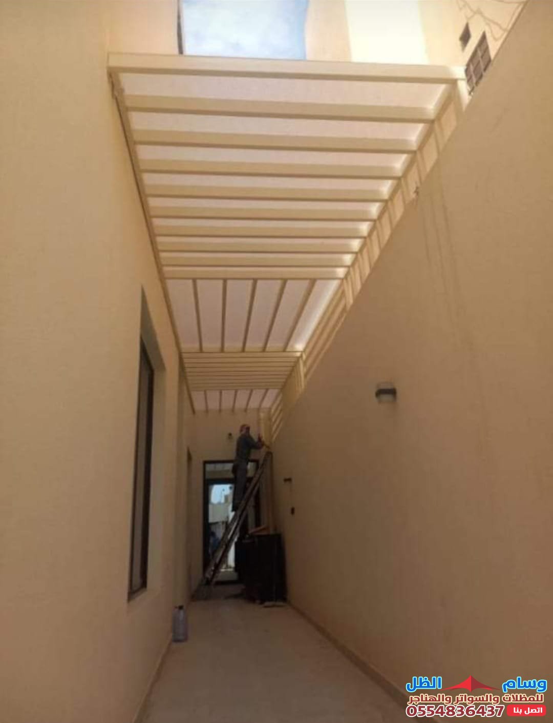 مظلات سندويش بنل: بمؤسسة وسام الظل غطاءٌ مثاليٌّ لحماية ممتلكاتك 