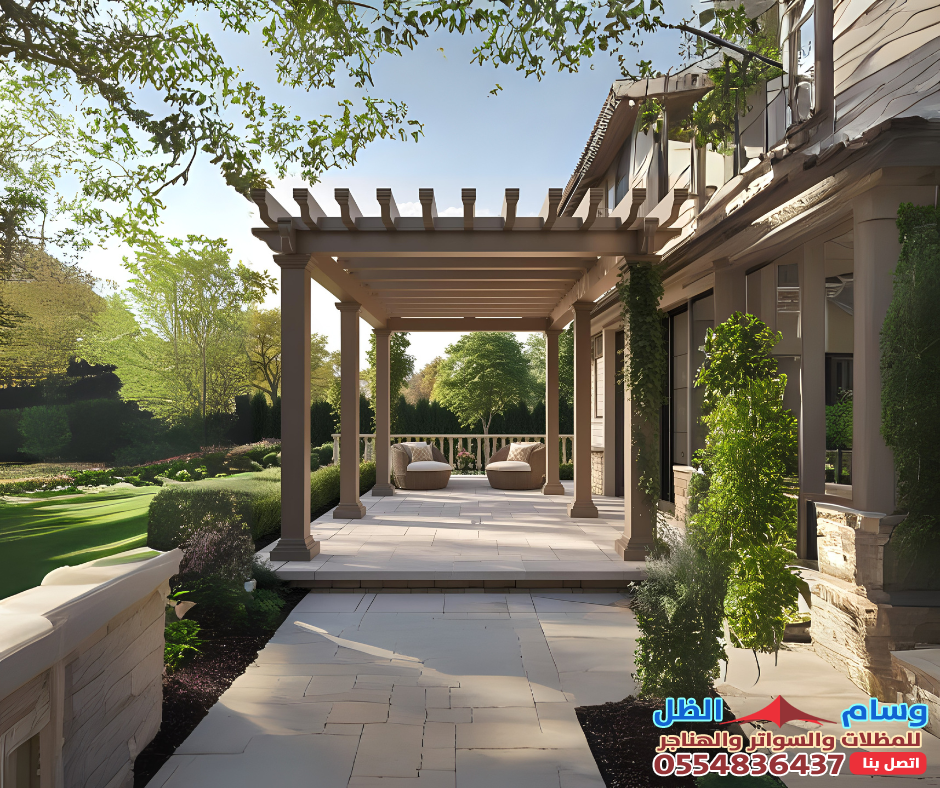 أشكال البرجولات تُزيّن حي الشاطئ بجدة:جمال الظل.