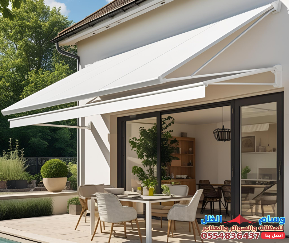 مظلات PVC بحي المرجان: الحل المثالي للحماية من شمس جدة