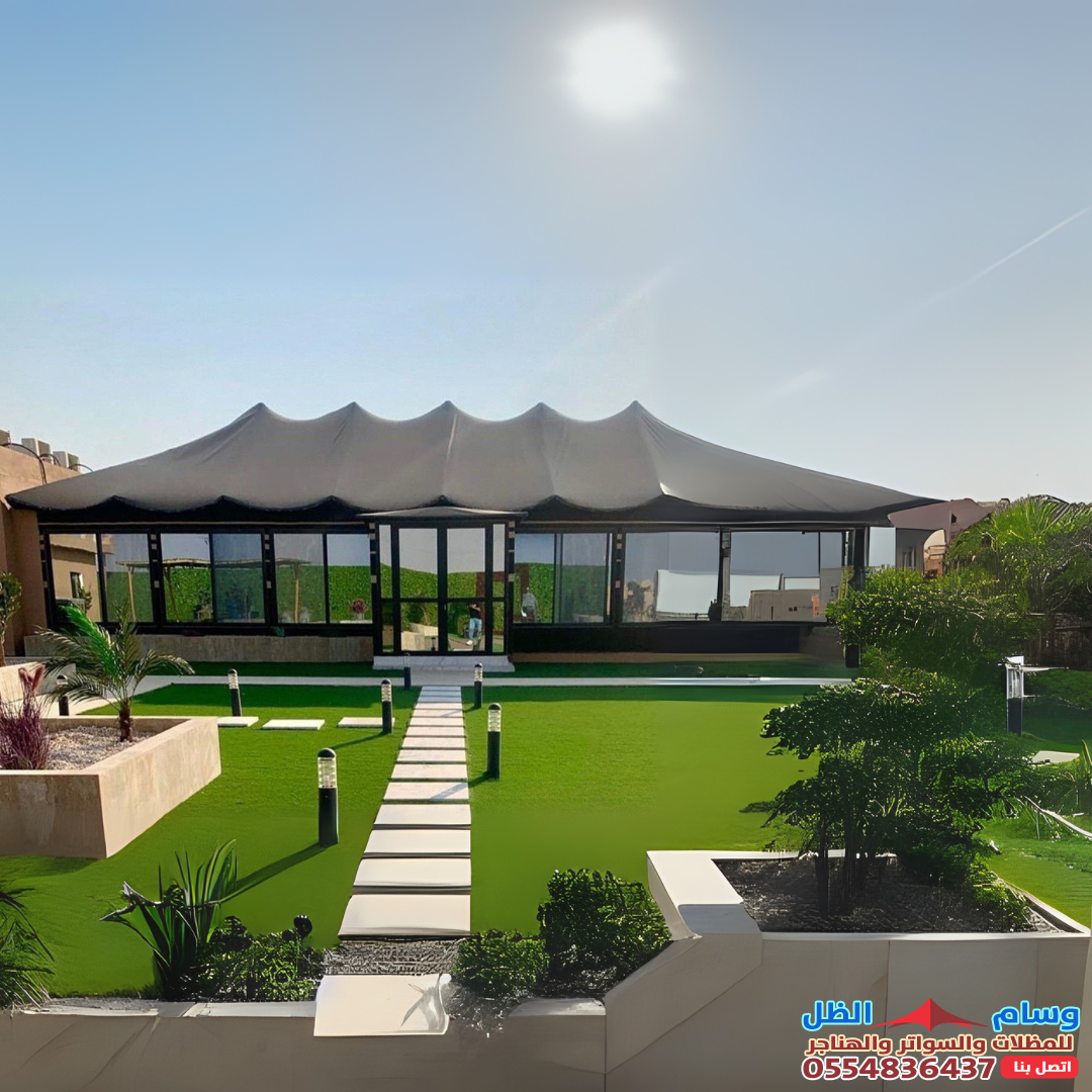 بيوت شعر : تركيب بيوت شعر ملكي | تصميم بيوت شعر جدة حي الشاطئ