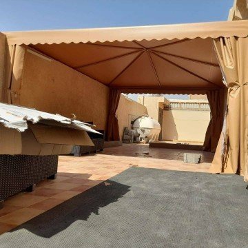 مظلات الأقمشة:بمؤسسة وسام الظل بالعزيزيية بجدة جمال وظل في آن واحد
