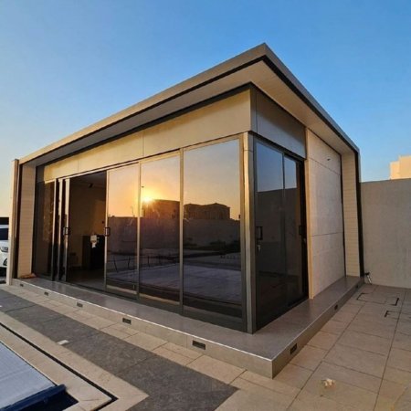 تصميم مجلس خارجي فخم جدة حي المرجان : مجالس زجاجية مع خصم 20%