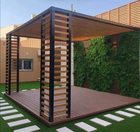 مظلات للحديقة جدة حي اللؤلؤ | مظلات حديدية | مظلات خشبية |مظلات قماشية