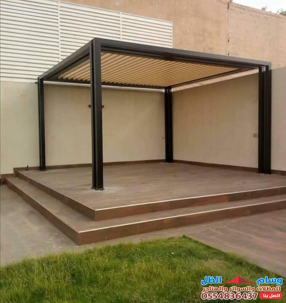 أشكال برجولات حديد بحي السلامة بجدة: لمسة من الأناقة والمتانة في حديقتك