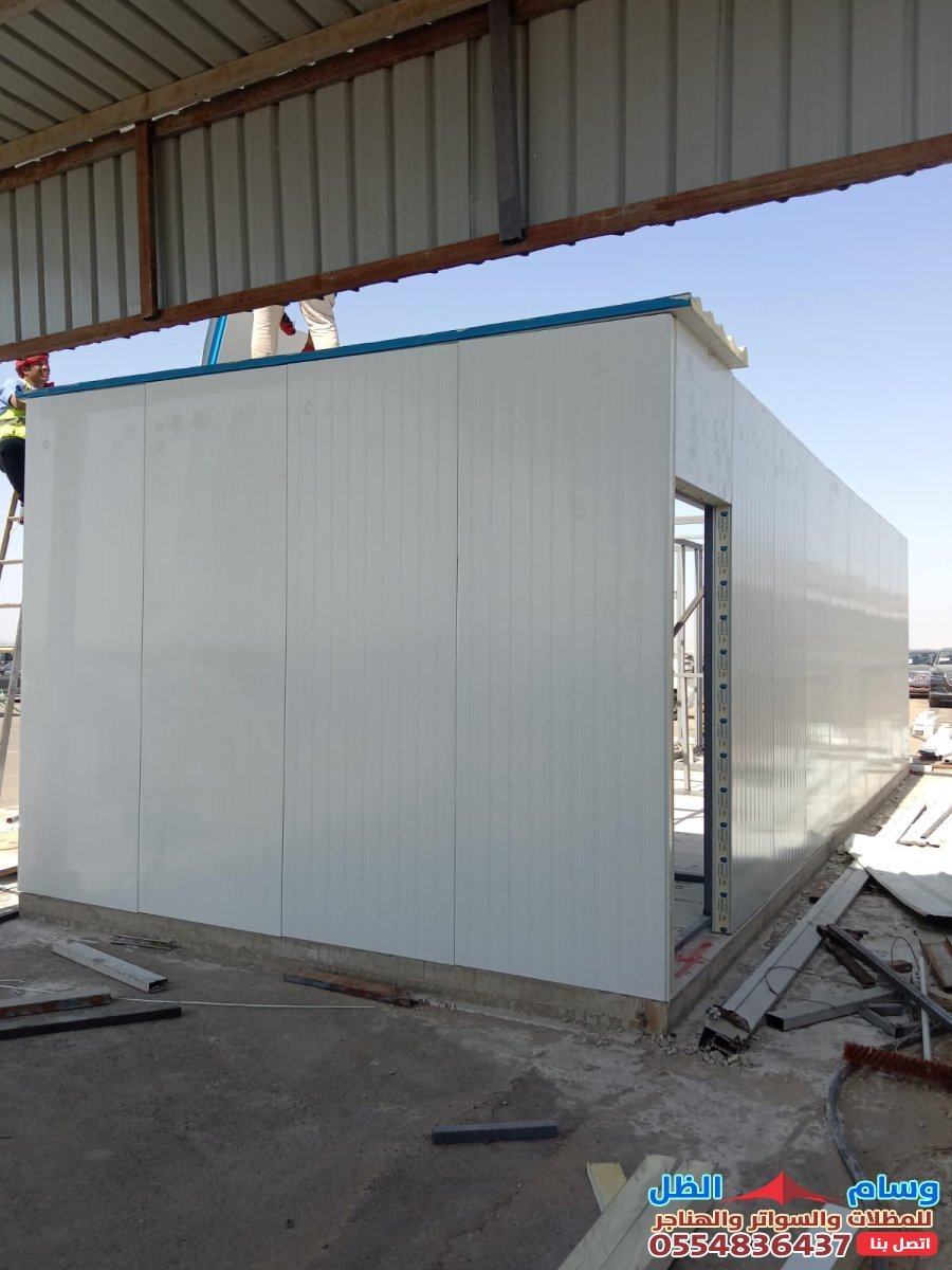 تركيب سقف الساندوتش بانل جدة حي النسيم : بناء ملاحق وغرف ومجال ساندوتش بانل خصم 20%