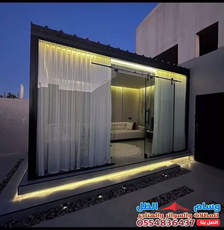 تركيب ملحق زجاج جدة حي الرحمة : بناء ملاحق ومجالس فخمه | خصم 20%